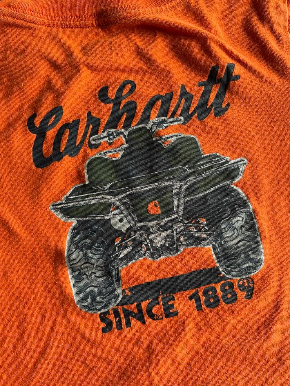 Carhartt orange "Built for the Trails" shirt 5 - Picture 5 of 6